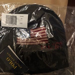 Polo ralph lauren iconic flag cuff hat